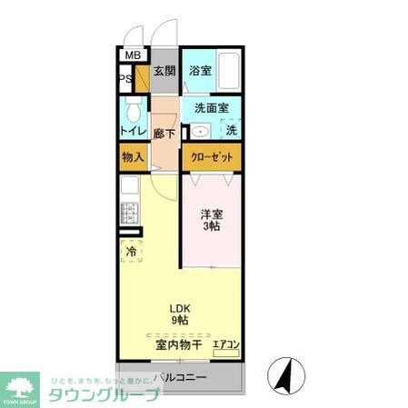 グランツの物件間取画像